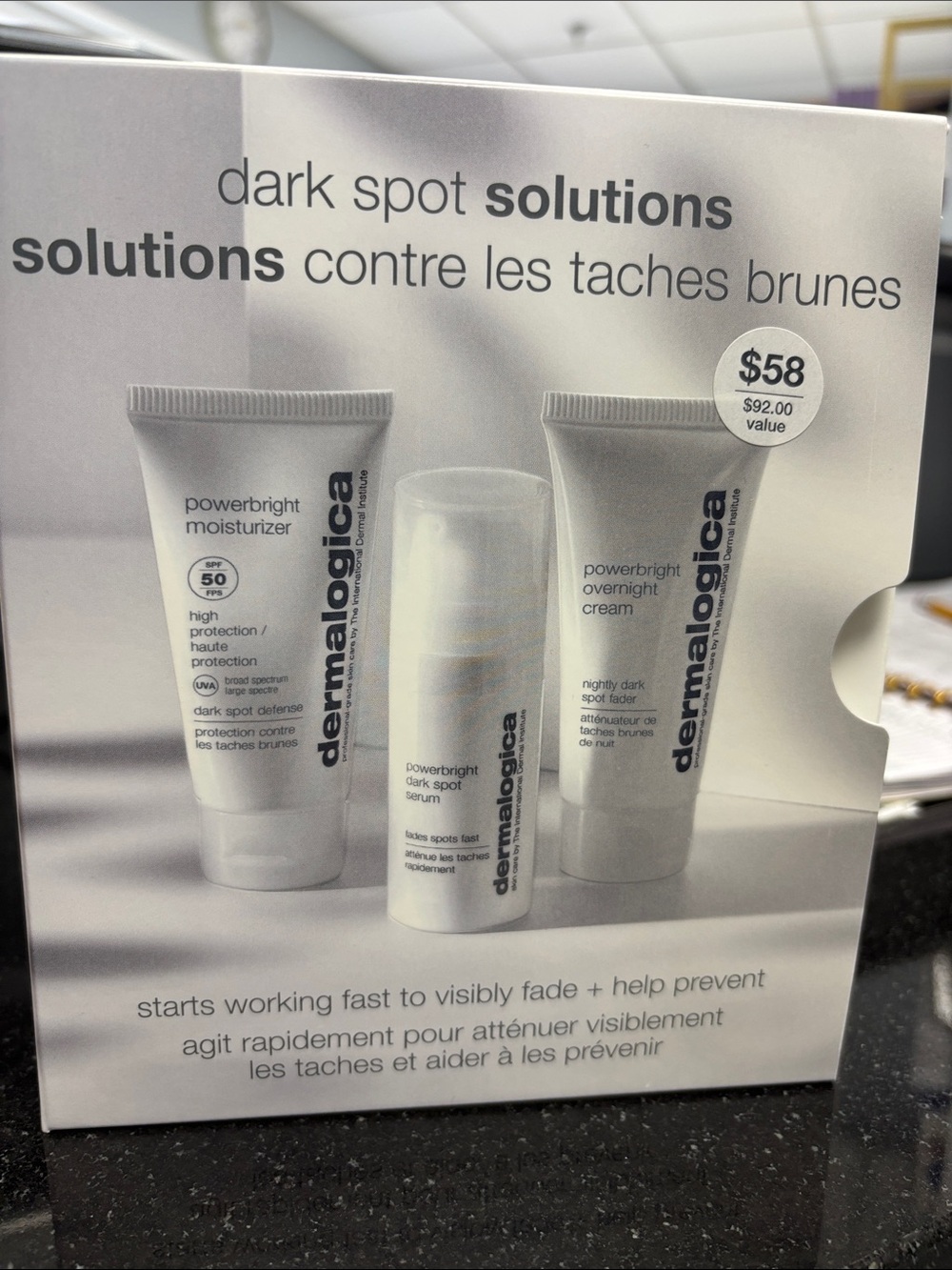 dermalogica Travel-Size Powerbright Dark Spot Set